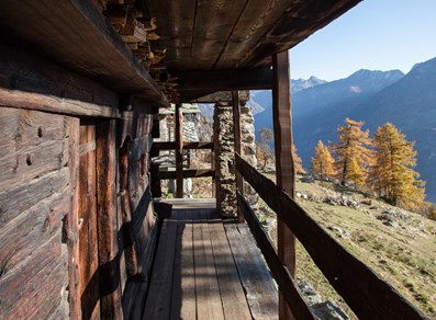 The wooden structure