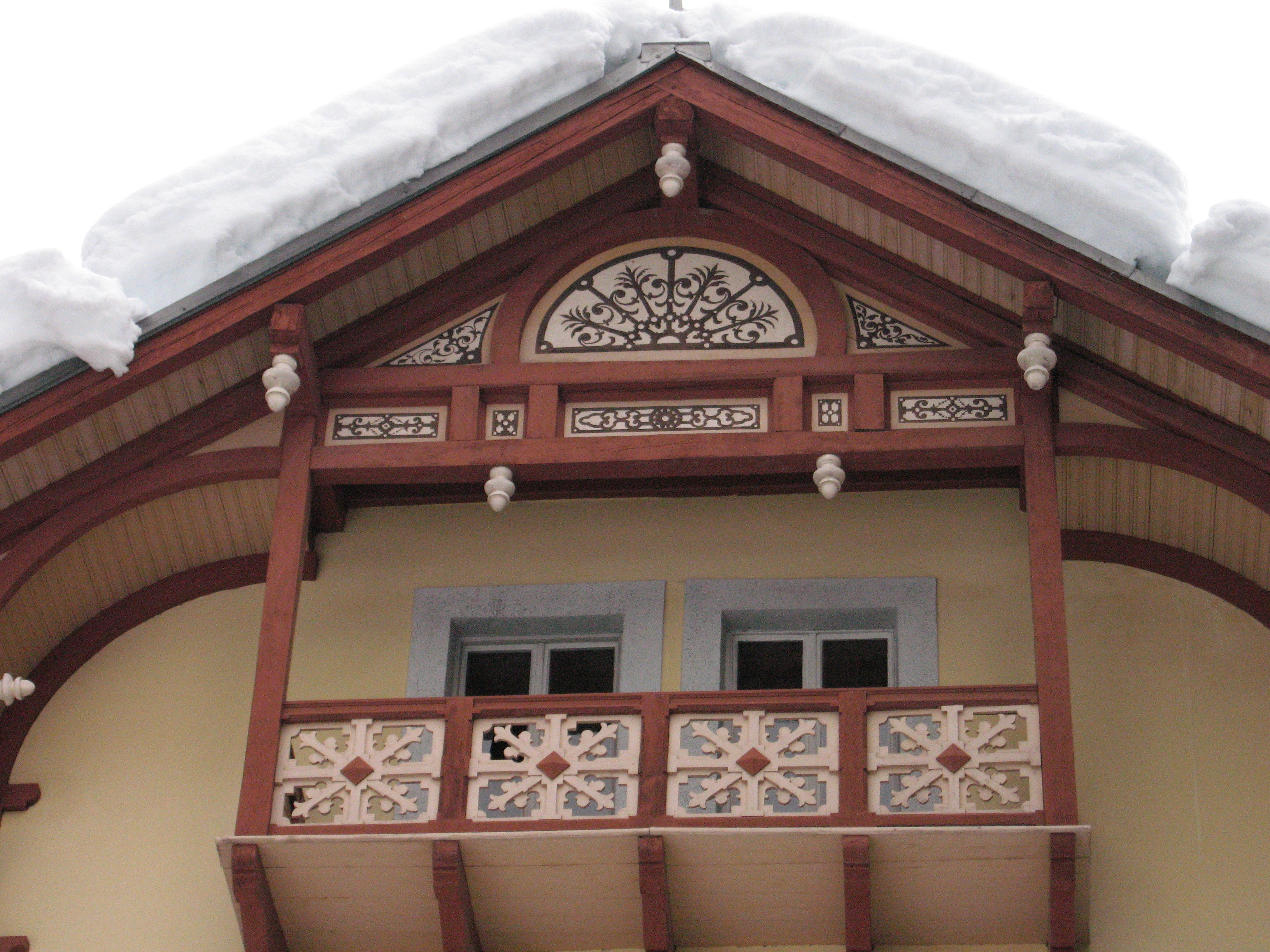 Détail du balcon