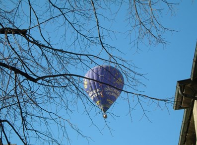 Mongolfiere su Aosta