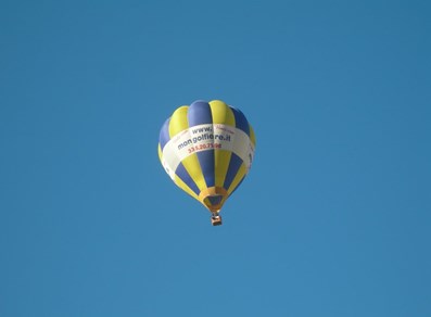 Mongolfiere su Aosta