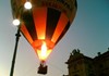 Mongolfiera in Piazza Chanoux- Aosta