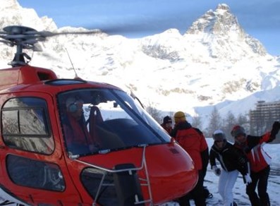 Heliski in Breuil-Cervinia