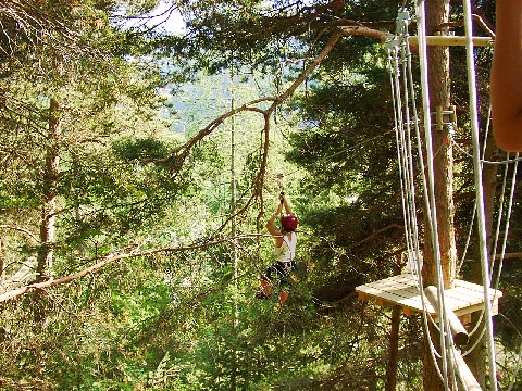 Parc aventure "La borna dou djoua"