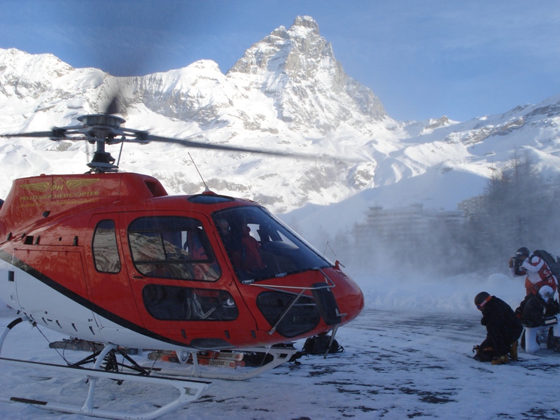 Heliski Cervinia
