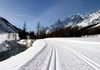 Val Ferret cross-country skiing