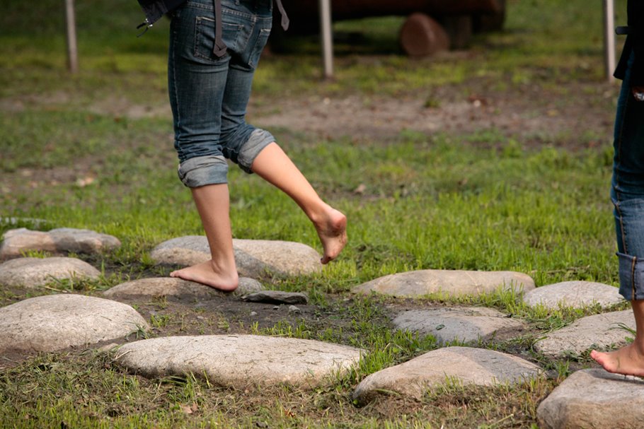Barefooting path