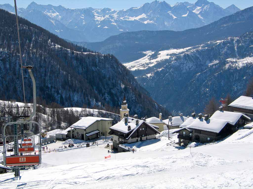 Wintersportort Chamois