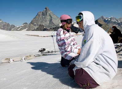 Sci estivo a Breuil-Cervinia