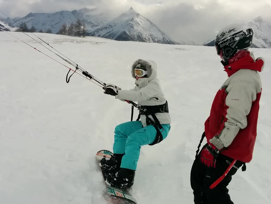 Snowkite