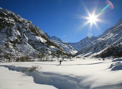 Pistes de fond de Valsavarenche