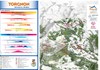 Mapa de pistas de esquí de fondo de Torgnon