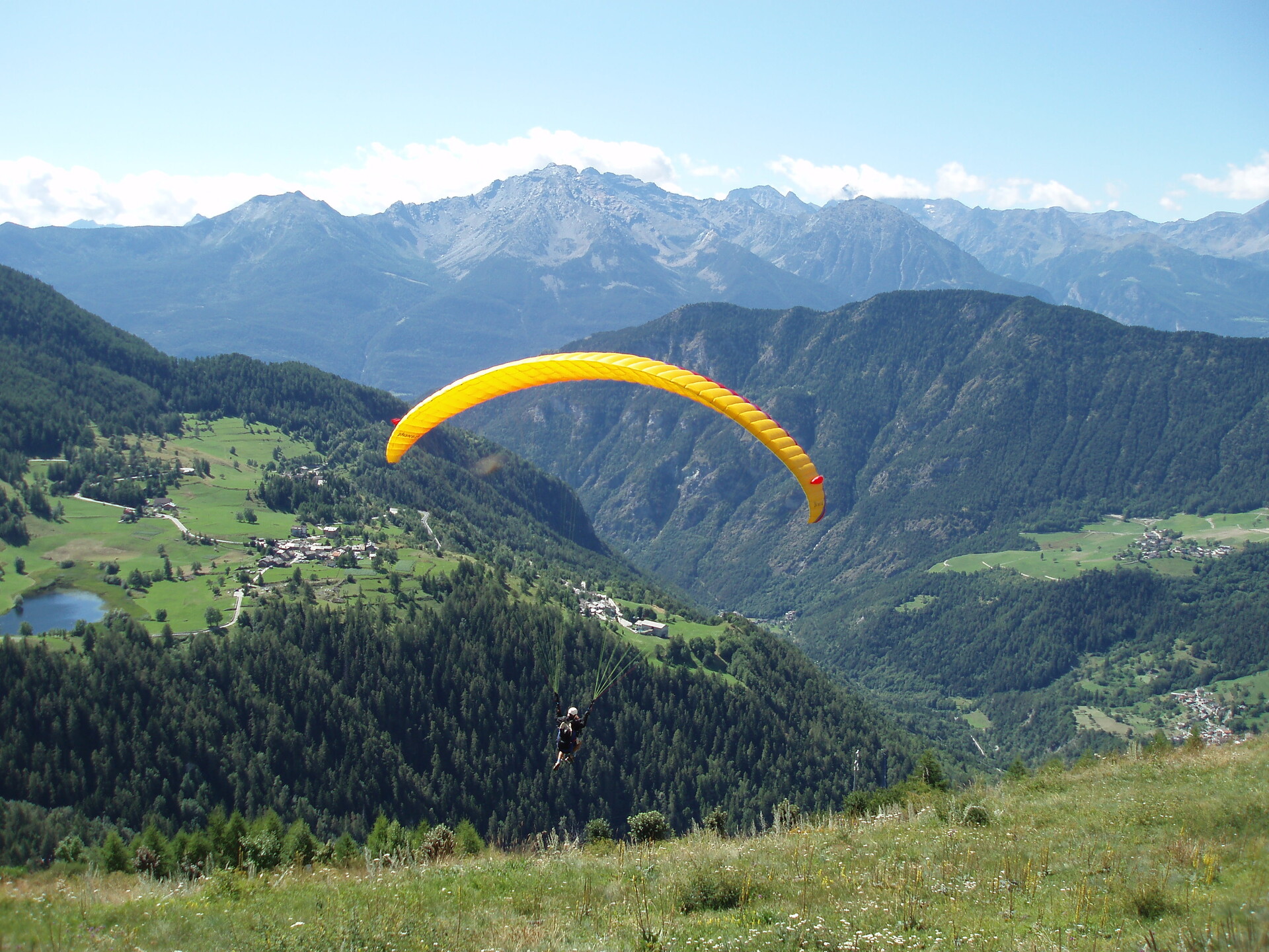 Gleitschirmfliegen
