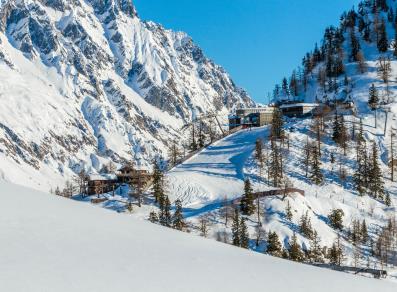Courmayeur Mont Blanc ski resort