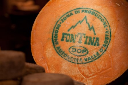 The PDO Fontina cheese