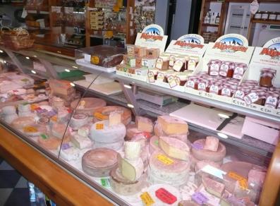 The cheese counter