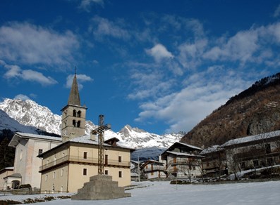 La Chiesa di Ollomont