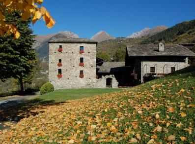 Maison Gerbollier in autumn