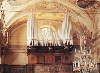 Die Orgel der Kirche