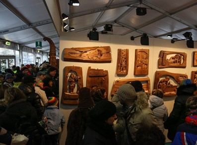 L'atelier in Piazza Chanoux