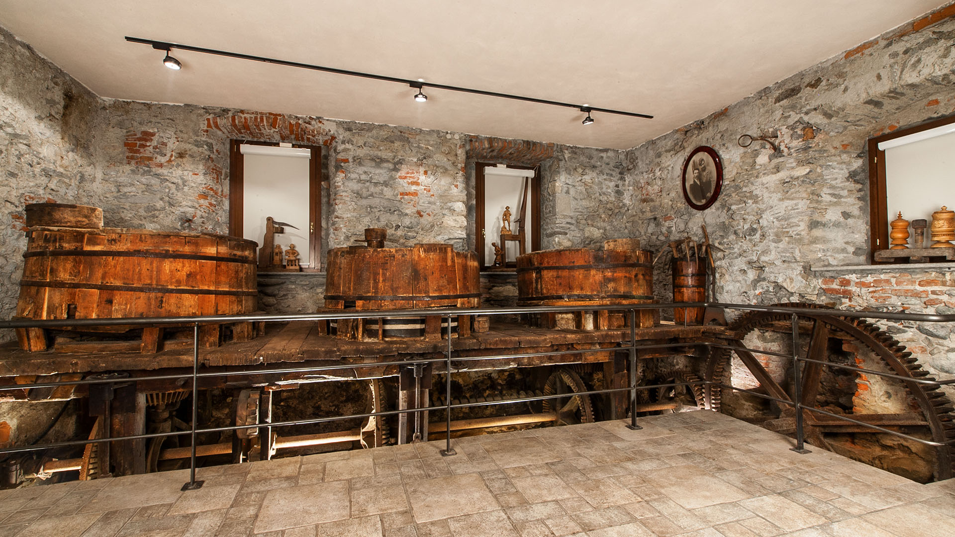 The wine cellar