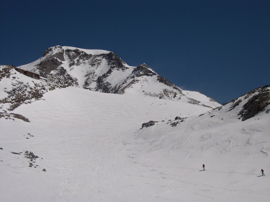 Ankunft an der Berghütte Mantova