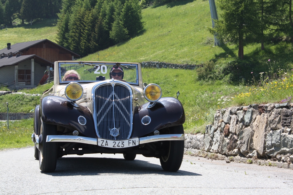 Auto storiche a Torgnon