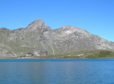 Lago del Miserin ed il Mont Glacier - Champorcher