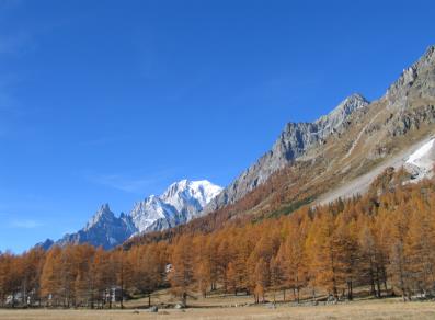 Monte Bianco dalla Val Ferret - Courmayeur