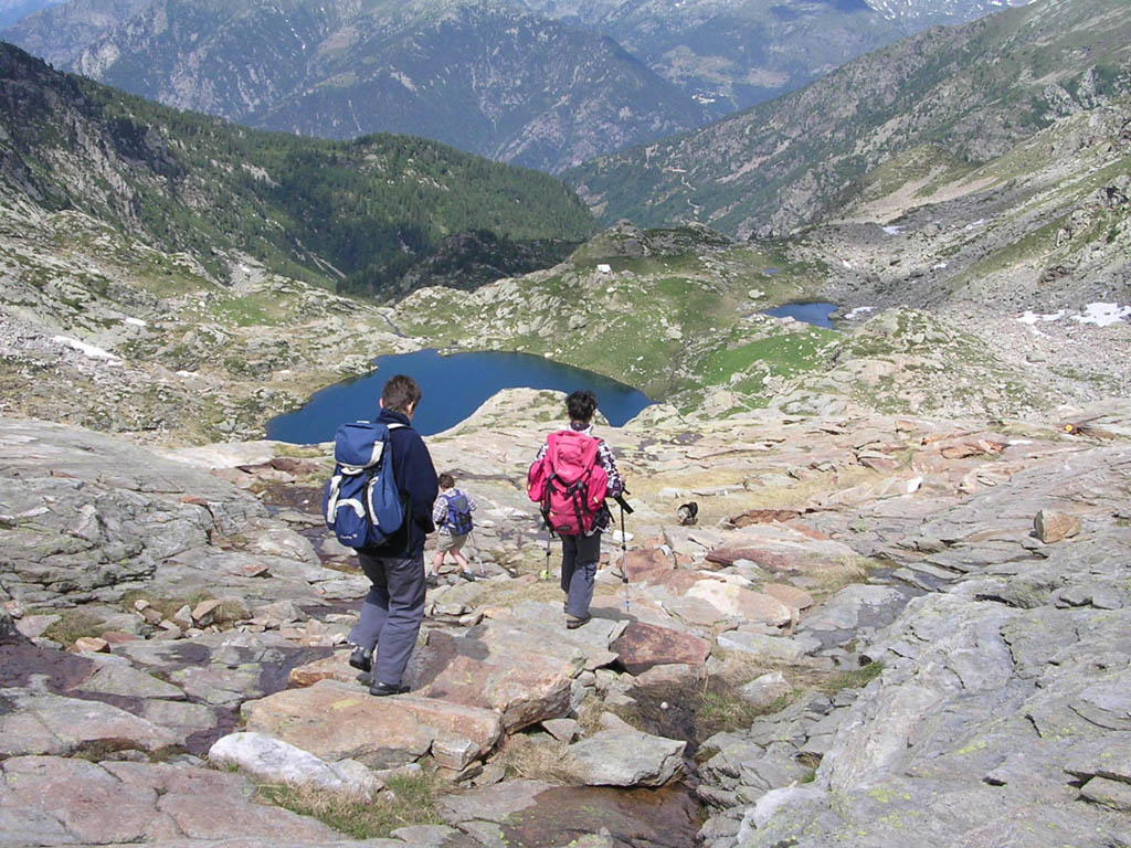 Verso il Col di Barma - Fontainemore