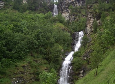 Cascata torrente Pinter - Gressoney-La-Trinité