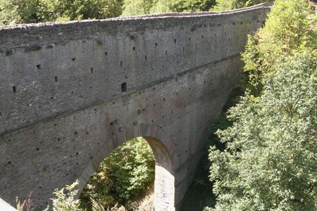 Ponte-acquedotto romano di Pont d'Aël - Aymavilles