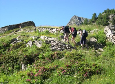 Arrivo a Loo Superiore - Gressoney-Saint-Jean