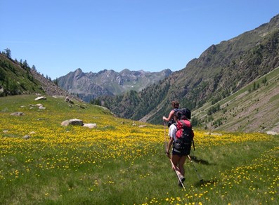 Discesa vallone Loo - Gressoney-Saint-Jean