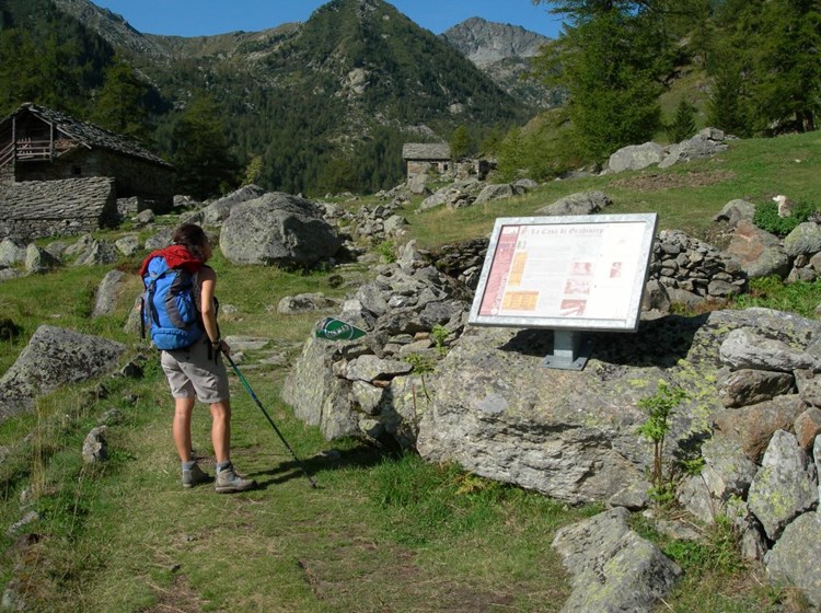 Sentiero per il Col Dondeuil - Issime