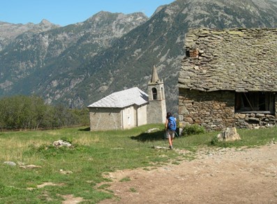Discesa dal Col Dondeuil - Issime