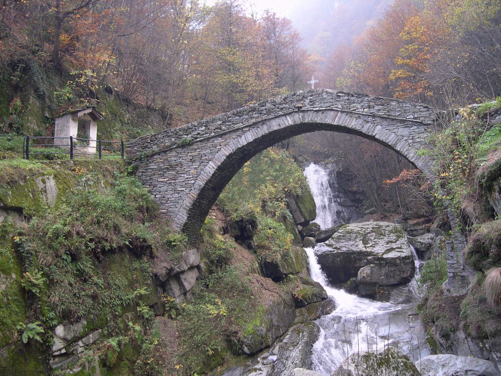 Bel ponte ad arco - Pontboset