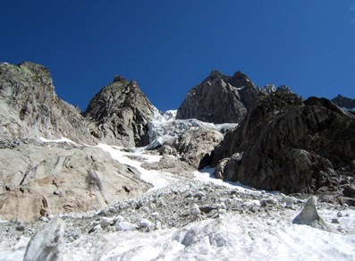 I seracchi delle Grandes Jorasses - Courmayeur