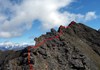 Ferrata della Punta Vallettaz - la cresta - Pila