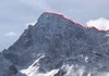 La cresta dell'Emilius vista da nord - Charvensod