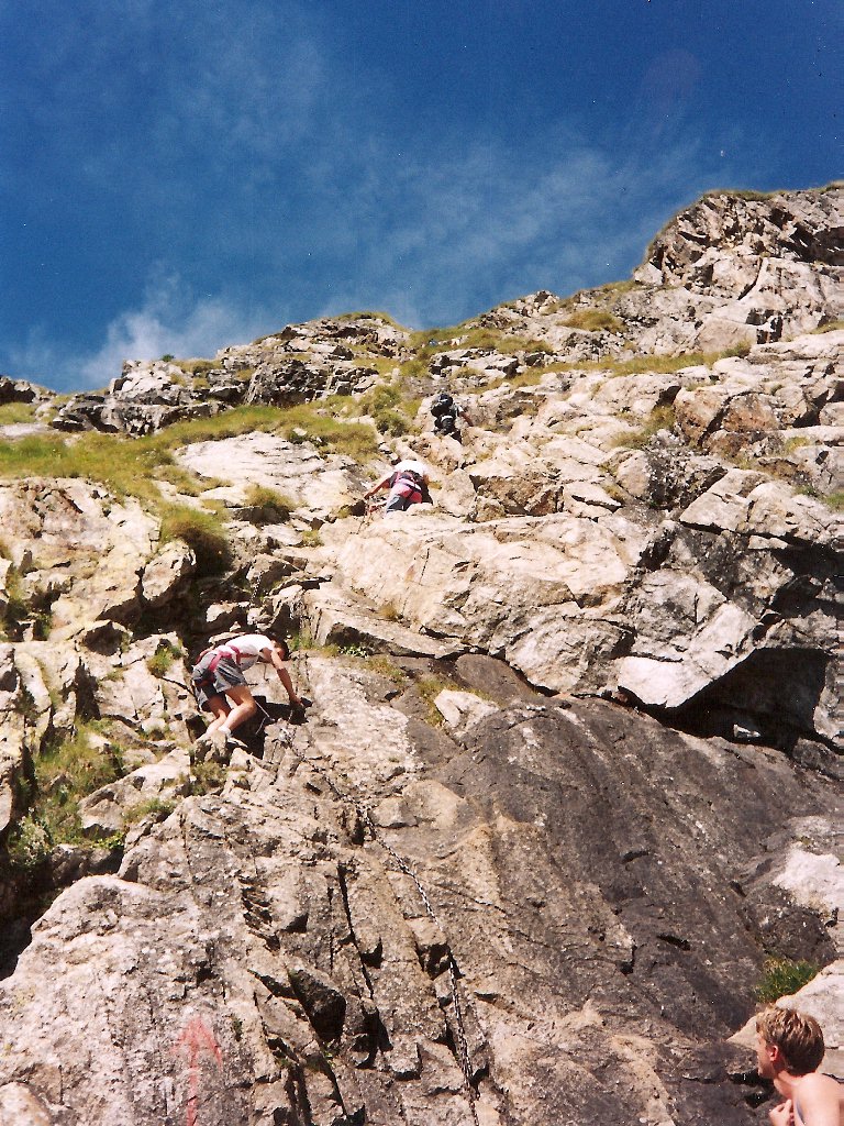 La ferrata del rifugio Monzino - Courmayeur