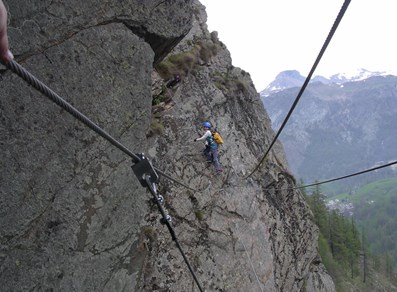 Via ferrata Gorbeillon - Valtournenche