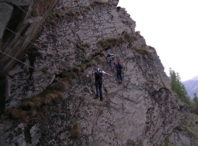 Via ferrata Gorbeillon - Valtournenche
