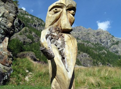 Un simpatico gnomo - Gressoney-La-Trinité