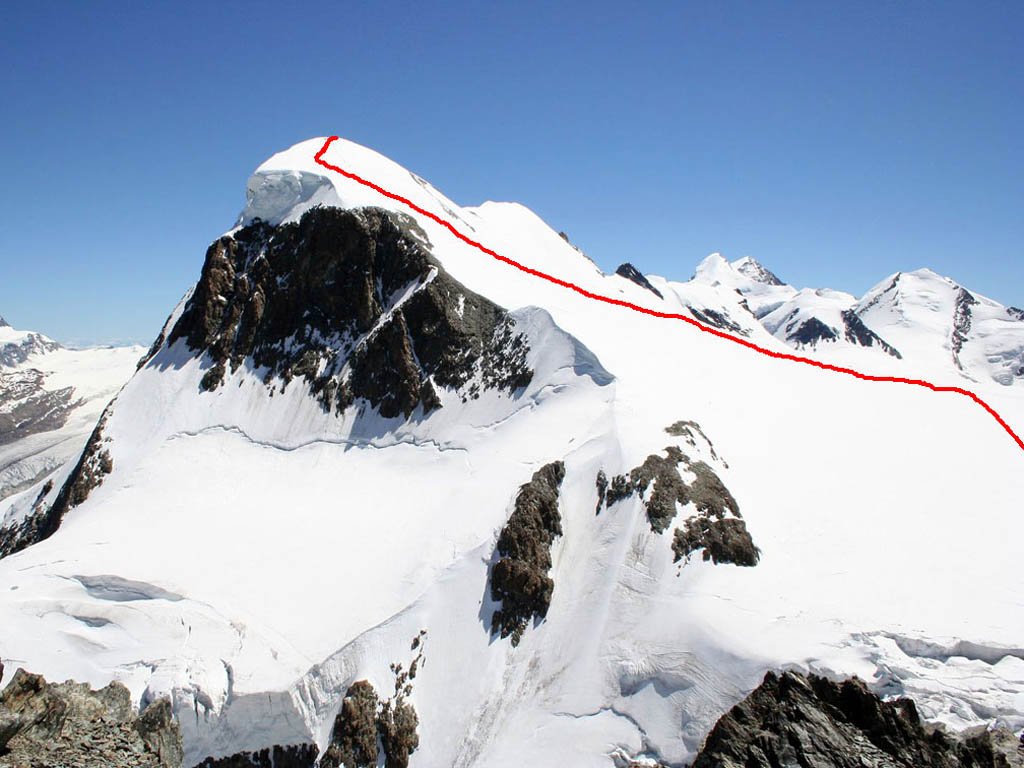 La salita al Breithorn - Breuil-Cervinia