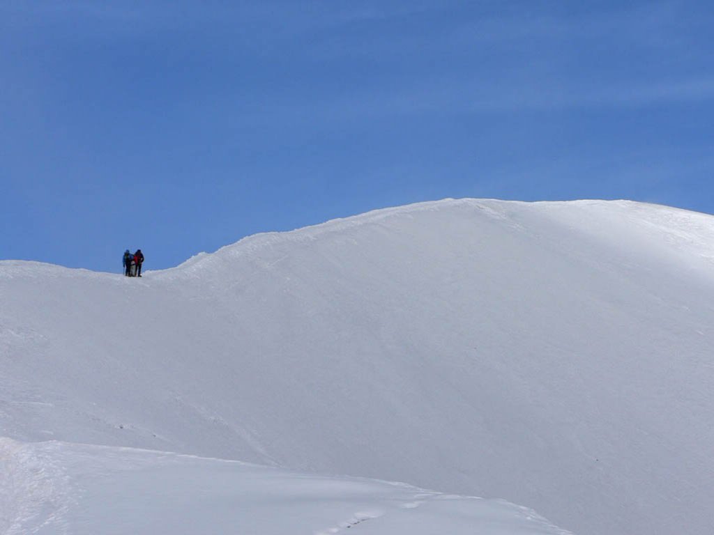 Sulla cresta del Breithorn - Breuil-Cervinia