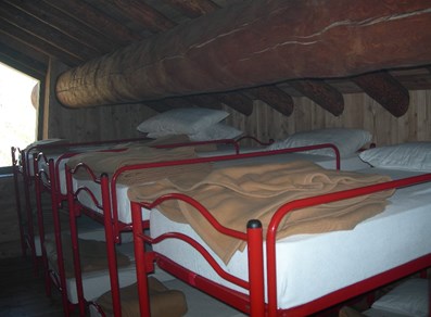 Interno Bivacco Borroz