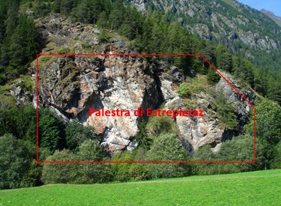 Zona de escalada