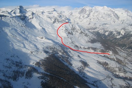 Scialpinismo alla Facciabella - Ayas
