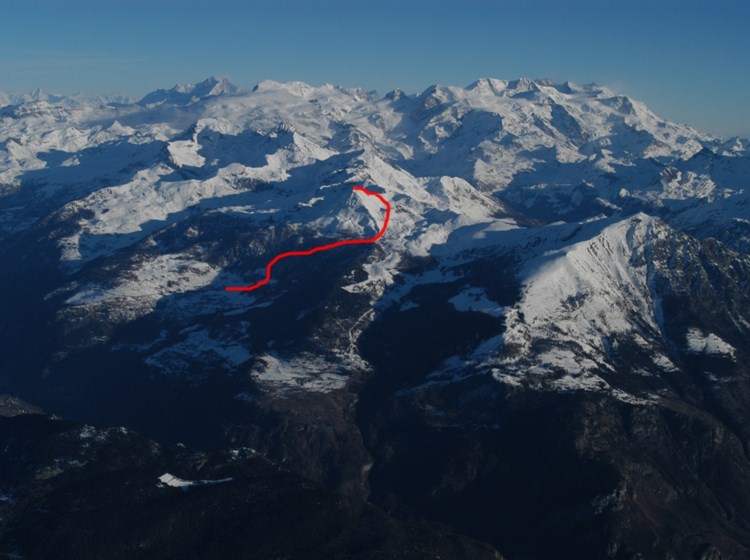 Trazado del itinerario