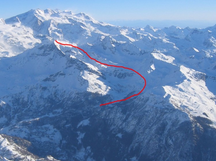 Trazado del itinerario